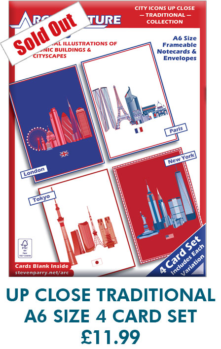 Up Close Traditional 4 Card Set £11.99